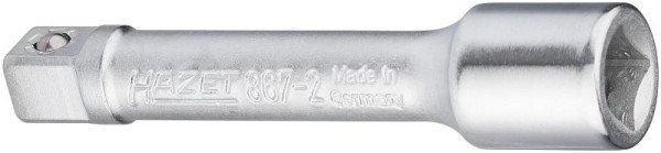 Rallonge Hazet, carré creux 6,3 mm, carré plein 6,3 mm, avec serrure à bille, dimensions / longueur : 55 mm, 867-2