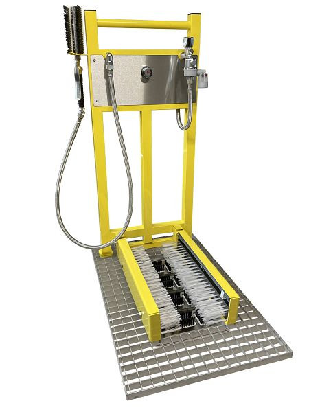 Lave-bottes stationnaire en acier inoxydable Bockermann, STW 323