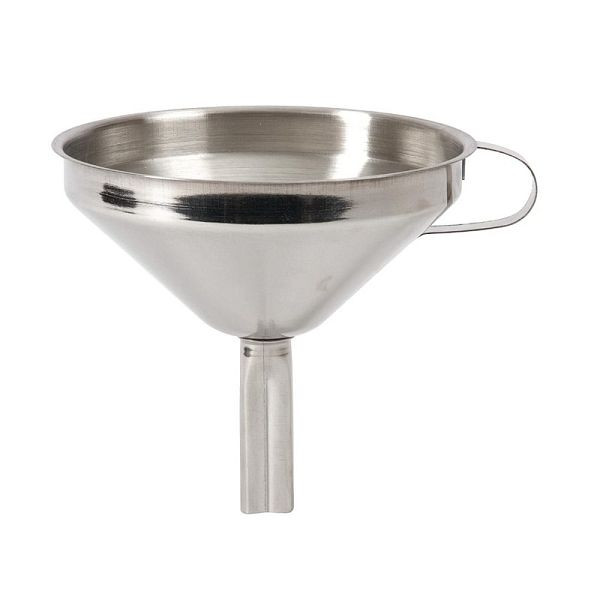 Entonnoir KitchenCraft en acier inoxydable 12,5 cm, E560