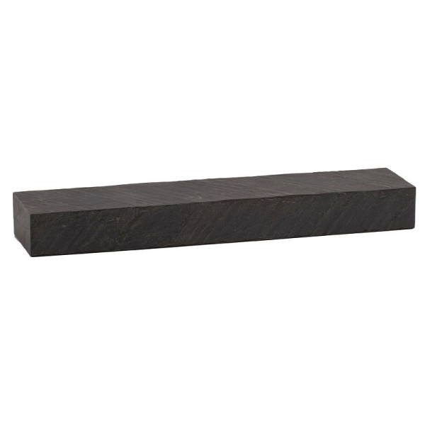 Wohnling Étagère murale 90x10x20 cm Bois massif de manguier / Aspect pierre Étagère suspendue Design moderne Étagère flottante rectangulaire Anthracite WL6.784