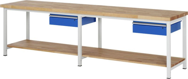 Etabli RAU série 8000 - modèle 8001A7, L3000 x P700 x H840-1040 mm, 03-8001A7-307B4H.11