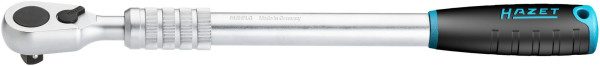 Hazet HiPer cliquet réversible à dents fines, extensible, carré plein 12,5 mm (1/2 pouce), 614 mm, 916HPLG