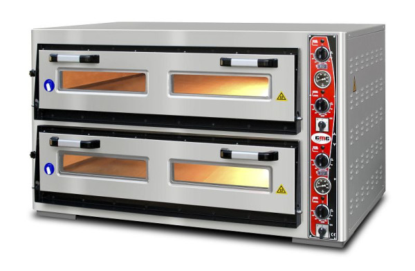 Four à pizza GMG CLASSIC LUX PF 10570 L, 2 chambres de cuisson, PF10570L