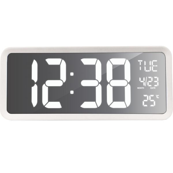 Horloge murale à quartz Technoline, dimensions : 368 x 158 x 40 mm, WS 8130