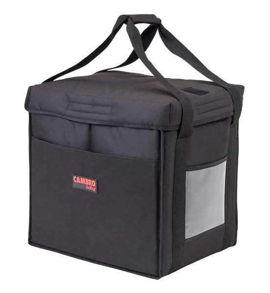 Cambro GoBag® Sac de livraison pliable moyen, noir, paquet de 4, GBD121515110