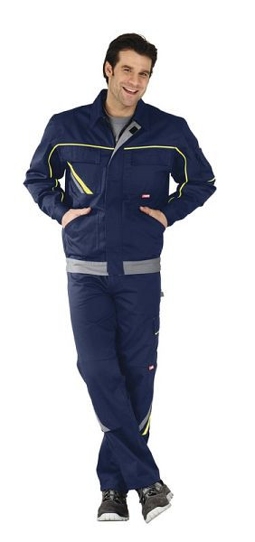 Veste ceinture Planam Visline V2, marine/jaune/zinc, taille 24, 2483024