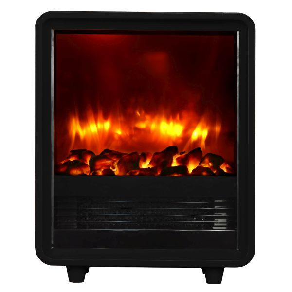 Cheminée électrique BALDERIA George, 2000 W, noire, EF63B-BK