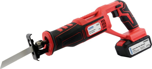 Kunzer sétaire sans fil (scie alternative) avec batterie au lithium 18 V/4 000 mAh, 7AFS01