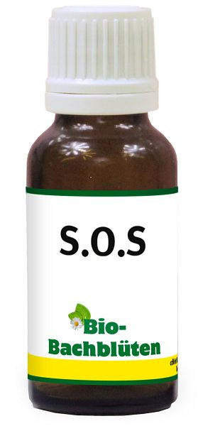 cdVet Fleurs de Bach SOS Bio 20 ml, 4165