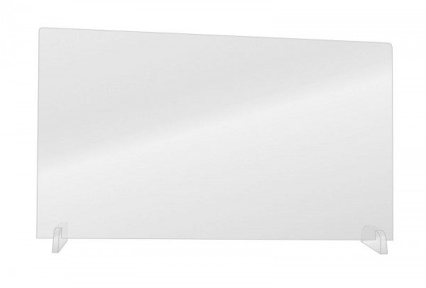 Mur de protection hygiénique Eichner pour tables de bureau et postes de travail, 1000 x 660 mm, 9127-01797-100