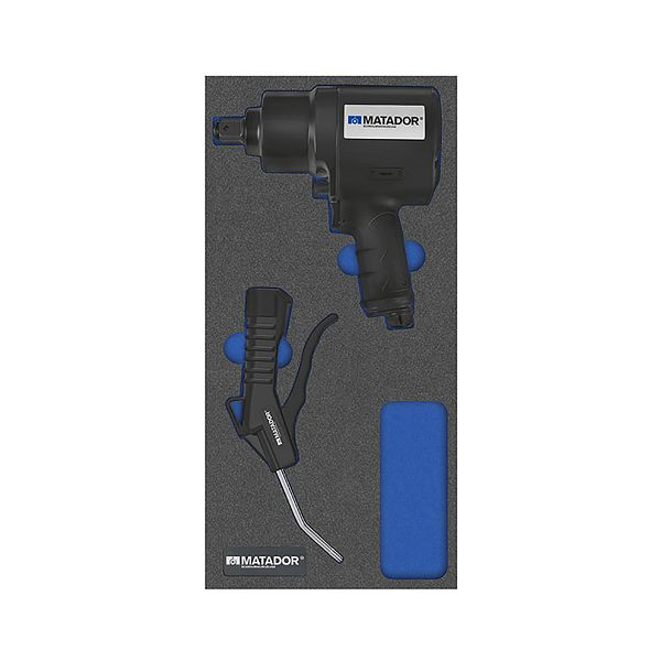 Module d'outils MATADOR : outils à air comprimé, 2 pièces 1/3 : 193 x 390, 8164 1700
