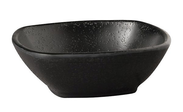 Bol APS -ZEN-, 12 x 12 cm, hauteur : 4 cm, mélamine, blanc, aspect pierre, 0,2 litre, 83718