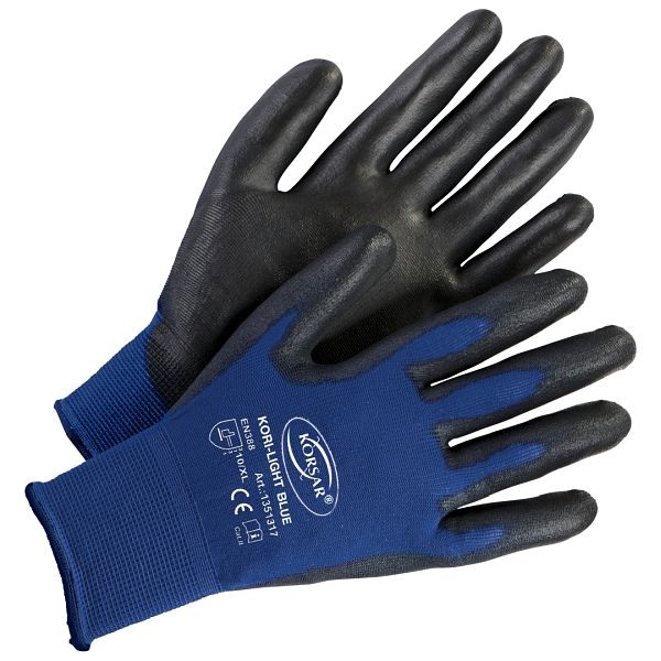 Korsar Kori-Light blue, lot de 12 paires, taille: 9, 1351317009