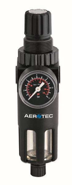 AEROTEC filtre régulateur de pression 1/2&quot; réducteur de pression manomètre compresseur, 2010213