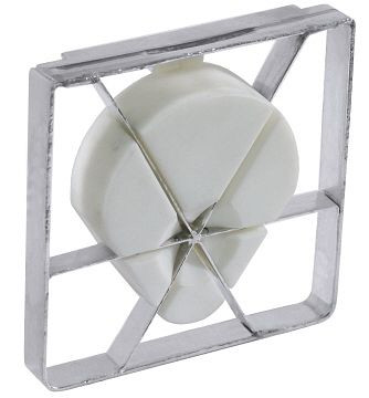 Plaquette de coupe Contacto 6 segments avec poussoir, 325/960