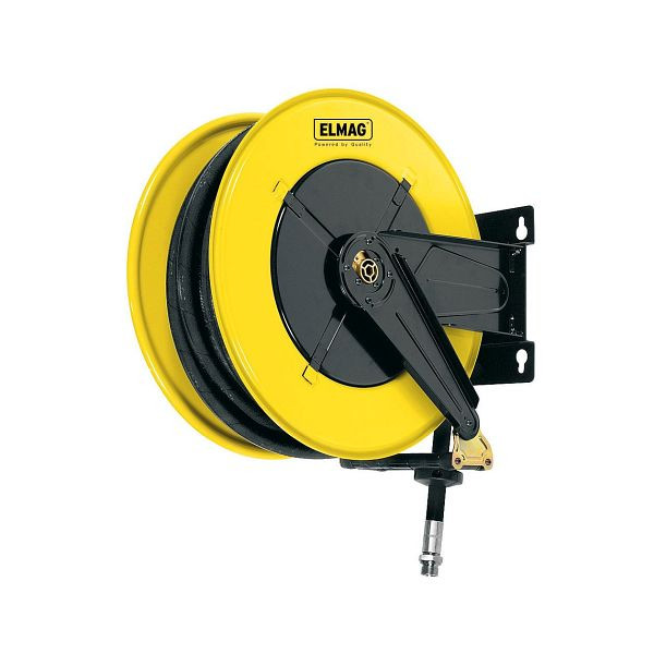 Enrouleur de tuyau industriel ELMAG '560/415' pour huiles, antigel, 1', 30m, 50 bar, 43126