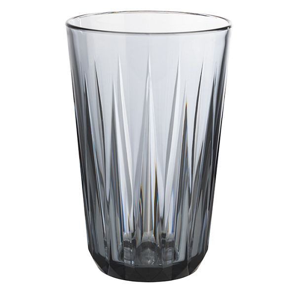 Gobelet APS -CRYSTAL-, Ø 8 cm, hauteur : 12,5 cm, Tritan, 0,3 litre, couleur : gris français (gris), pack : 48 pièces, 10526