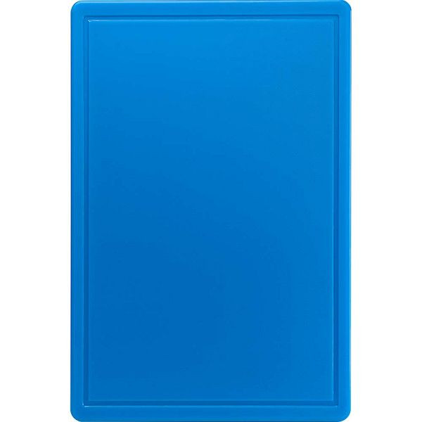 Planche à découper Stalgast, HACCP, couleur bleu, 600 x 400 x 18 mm (LxPxH), MS1104600