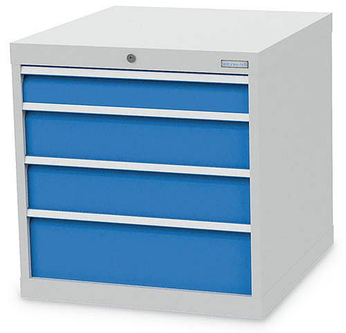 Armoire à tiroirs Bedrunka+Hirth mm, R 24-24, nombre de tiroirs : 4, dimensions en mm (LxPxH) : 705 x 736 x 719, 770/0121V10