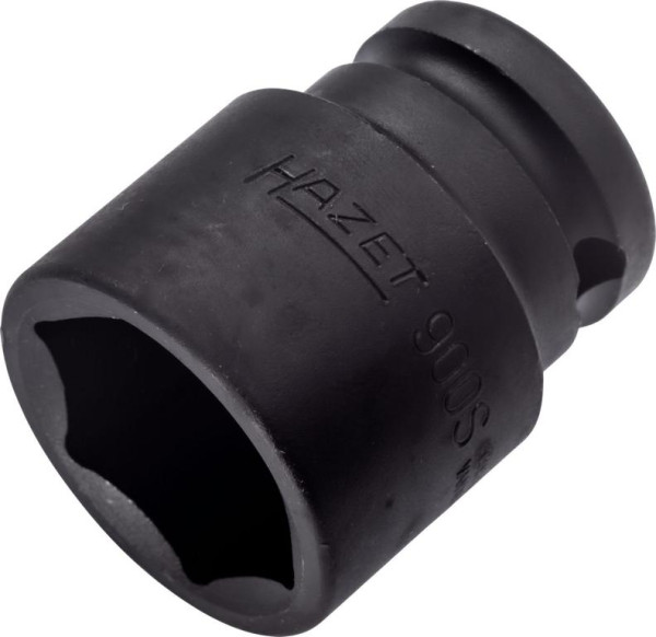 Impact Hazet, douille tournevis machine, 6 pans, carré creux 12,5 mm, profil traction 6 pans extérieur, 25 mm, 900S-25