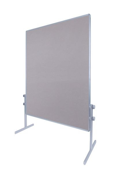 Tableau de présentation rigide Bi-Office avec feutre gris 120x150cm, MOD15031661