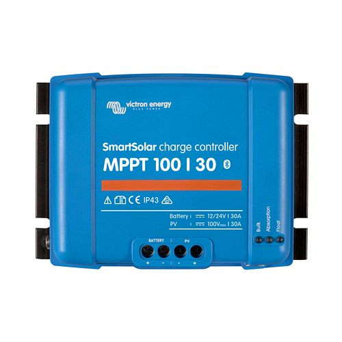 Contrôleur de charge solaire Victron Energy MPPT SmartSolar 100/30, 1-67-011765, SCC110030210