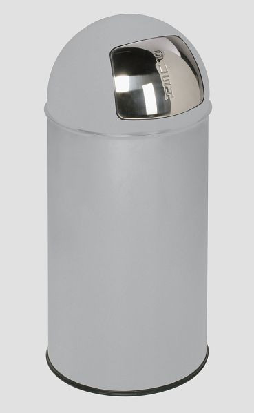 Poubelle VAR D 35, argent, 43002