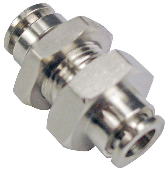 temporisateur BS-GSV-10-VA, raccord passe-cloison droit, acier inoxydable, tuyau Ø : 10 mm, filetage passe-cloison : M18x1, UE : 10 pièces, 03100013