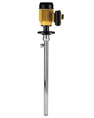 Pompe vide-fût à cavité progressive DENIOS pour aliments visqueux, profondeur d'immersion 1000 mm, 243-257