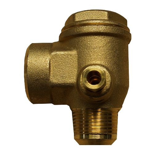 Clapet anti-retour AEROTEC 3/4 pouce IG - 3/4 pouce AG cône - avec raccord de décharge, 9048013