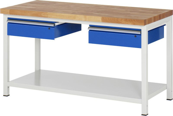 Etabli RAU série 8000 - modèle 8002A6, L1500 x P700 x H840-1040 mm, 03-8002A6-157B4H.11