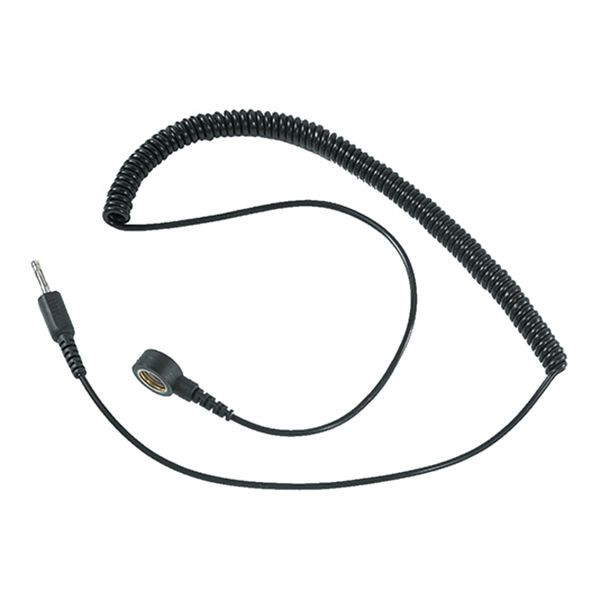 Notrax Câble spiralé ESD Tapis de protection ESD pour décharges électrostatiques (ESD) et accessoires 53, 053SCC0100
