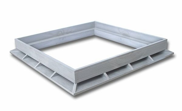 Cadre Marley pour couvercle de regard 300 x 300 mm, 532486
