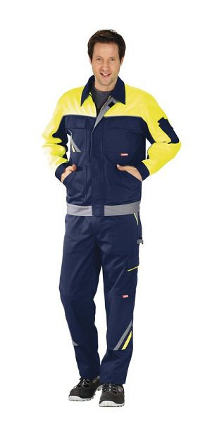 Veste ceinture Planam Visline V1, marine/jaune/zinc, taille 24, 2413024