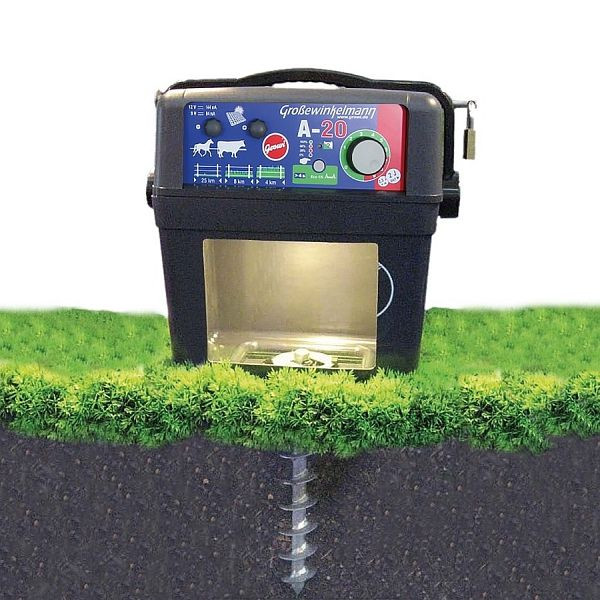 Kit antivol Growi, pour sécuriser les appareils de clôture électrique, 10012890