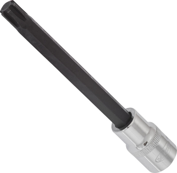 Embout de tournevis VIGOR RIBE, carré creux 12,5 mm (1/2 pouce), profil à coin interne Ribe-CV, M10.3, longueur : 140 mm, V2223