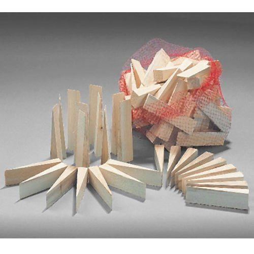 Cales en bois Karl Dahm, épicéa, paquet de 100, 10287