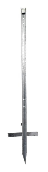 Poteau de montage Gallagher 1,25 m pour 3 bobines/isolateurs, 022014