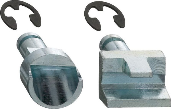 Jeu de pièces de rechange Hazet, 2 boulons de fixation, 2 rondelles de blocage, jeu de pièces de rechange composé de : 2 boulons de fixation, 2 rondelles de blocage pour 798-10, 798-010/4