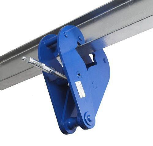 Pince de support PLANETA BK100, avec broche galvanisée, capacité de charge 10 000 kg, plage de préhension 90 - 290 mm, 306571
