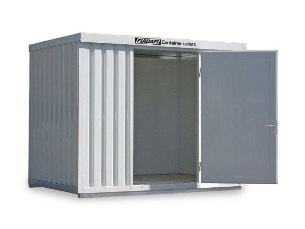 Conteneur de matériau FLADAFI IC 1300, isolé, avec fond isolé, 3050 x 2170 x 2500 mm
