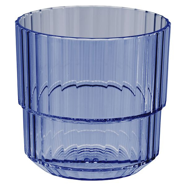 Gobelet APS -LINEA-, Ø 8,5 x 8 cm, Tritan, 220 ml, couleur : bleu clair, paquet de 48, 10586