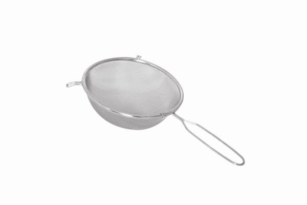 Passoire Schneider inox Ø200 mm, avec poignée inox et crochet de support, 199372