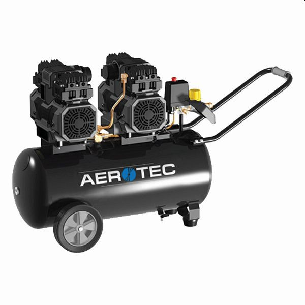 Compresseur à piston AEROTEC 360 TECH DUO sans huile SILENT, 2009568