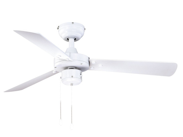 AireRyder Ventilateur de plafond Cyrus Blanc 107 cm avec tirette, FN44477N