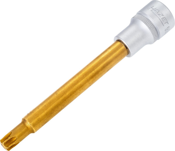 Douille tournevis Hazet TORX®, carré creux 12,5 mm, profil intérieur TORX®, T50, version extra longue, 992SLG-T50