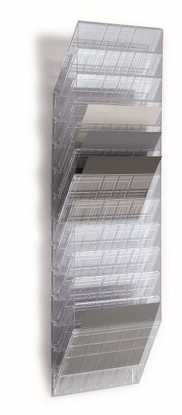 DURABLE FLEXIBOXX 12 format paysage A4, transparent, 1709781400