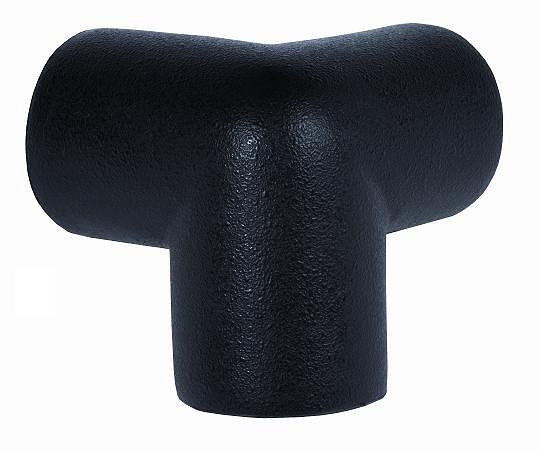 Coin de protection Knuffi, type d'angle A3D, noir, PEA-10811