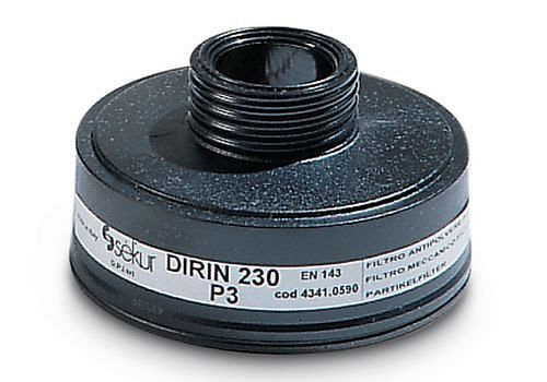 Filtre à vis à particules EKASTU Safety 230 P3 pour masque respiratoire 330, 607, 607 TR et SFERA, 116-616
