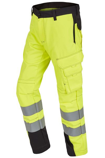 Pantalon ROFA 2427 en partie double épaisseur, taille 24, couleur 353-jaune lumineux-anthracite, 2652427-353-24